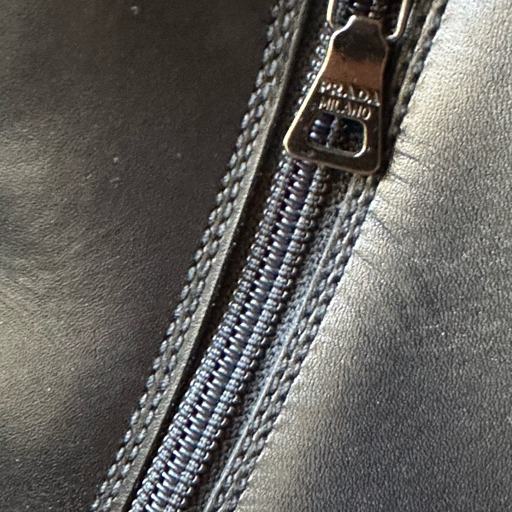PRADA | Men’s Size 10 Black Leather Boots - Picture 5 of 8